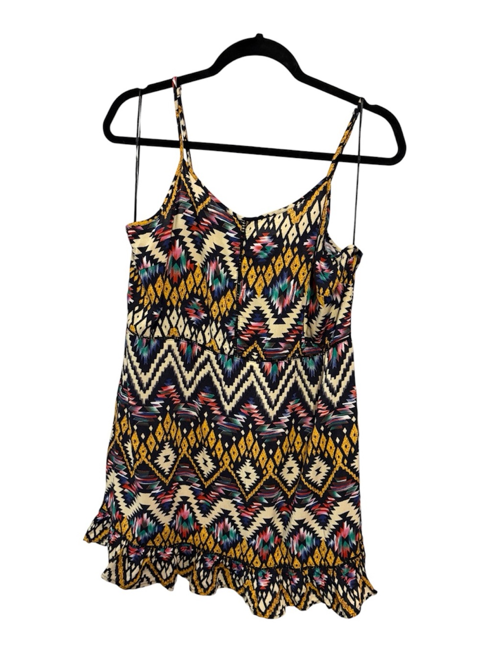 Chelsea & Violet Spaghetti Strap Aztec Print Cami Dress - Multicolor